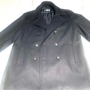 CALVIN KLEIN NAVY PEACOAT MENS LARGE
